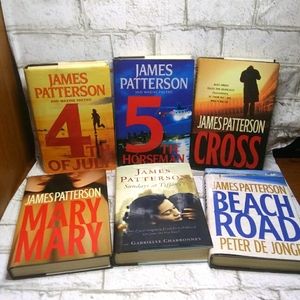 James Patterson 6 series of different books